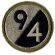 WWII 94th Division Patch.
