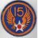 WWII 15th Army Air Force Patch