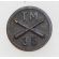 WWI 35th Trench Mortar Artillery Enlisted Collar Disc