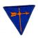 WWII AAF Weather Specialists Triangle  Patch