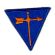 WWII AAF Weather Specialists Triangle  Patch