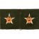 1960's US Army Geenral Staff Officers BOS Collar  Patch.