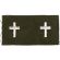 1960's US Army Chaplains Officer Collar Patch