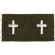1960's US Army Chaplains Officer Collar Patch