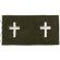 1960's US Army Chaplains Officer Collar Patch