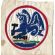 Late 1940's US Navy FASRON 121 Chain Stitched Squadron Patch