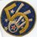 Korean War 5th Air Force Japanese Raw Silk Squadron Patch