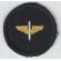 Early WWII AAF Winged Prop Overseas Cap Patch
