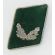 WWII German Administrative Luftwaffe Oberlt Single Bullion Collar Tab