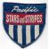 WWII - Occupation Pacific Stars And Stripes Japanese Silk Woven Patch