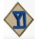 WWII 26th Division On Khaki Twill Patch