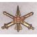 1960's 187th Air Defense Artillery Officers Collar Device