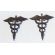 WWI Army Medical Corps Officers Collar Device Set