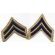 Late-40's-50's Corporal Chevron Set