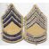 Late-40's-50's Sergeant First Class Chevron Set