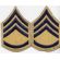 Late-40's-50's Staff Sergeant Chevron Set