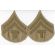 WWII Army Technical Corporal Summer Khaki Chevron Set