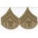 WWII Army Technical Corporal Summer Khaki Chevron Set