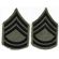 Vietnam Sergeant First Class Twill Chevron Set