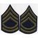 WWII Army Platoon Sergeant Chevron Set