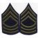 WWII Army Master Sergeant Chevron Set