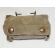 WWI era M-1910 first aid pouch that has been field dyed green