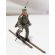 1930's era German mountain troop composition figure made by Lineol