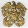 WWII US Army Transportation Corps Officers Cap Badge