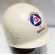 WWII era Civil Defense medical helmet from Huntington Park, California