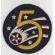 WWII 5th Air Force Australian Made Squadron Size Patch