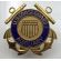 US Coast Guard Auxiliary Visor Cap Badge, WWII