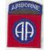 1950's-60's 82nd Airborne Division German Made Patch