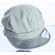 WWII Short Brim HBT Cap with Combat Serviceable Tag on the brim