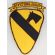 Vietnam 1st Cavalry Division Band Patch