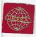 WWII United Nations Relief and Rehabilitation Administration / UNRRA Bullion Cap Badge