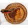 WWII Kansas 1943 Indian Head Wooden Carving By A German POW