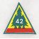 ARVN / South Vietnamese Army 42nd Infantry Regiment Patch