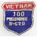 Vietnam US Air Force 100 Missions B-52D Vietnam Squadron Patch