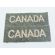 WWII uncut pair of Canada Shoulder Titles.