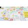 WWII era US Army 36th Infantry Division Unit History Map in France and Germany
