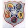 1950's-60's US Navy Carrier Air Group 11 Gaggle Squadron Patch