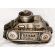 WWII Japanese Army Tank Ink Well Presentation Piece