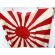 WWII Imperial Japanese Army Rising Sun Silk Flag