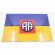 WWII era 82nd Airborne Headquarters Car Plate