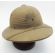 WWII era US Navy SeeBees Painted Pith helmet.