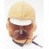 WWII era 1930's Private Purchase Navy Corduroy Flight Helmet​