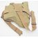 ​WWII era US Army Unissued Kidney Gas Mask Bag with M1A2 Gas Mask