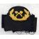 ​​WWII Army Transport Service Carpenter CPO Bullion Cap Badge