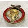 WWI Artillery Enameled Sweetheart / Patriotic Pin