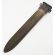 Post ​WWII era M1Garand 10 Inch Bayonet Scabbard with flaming bomb